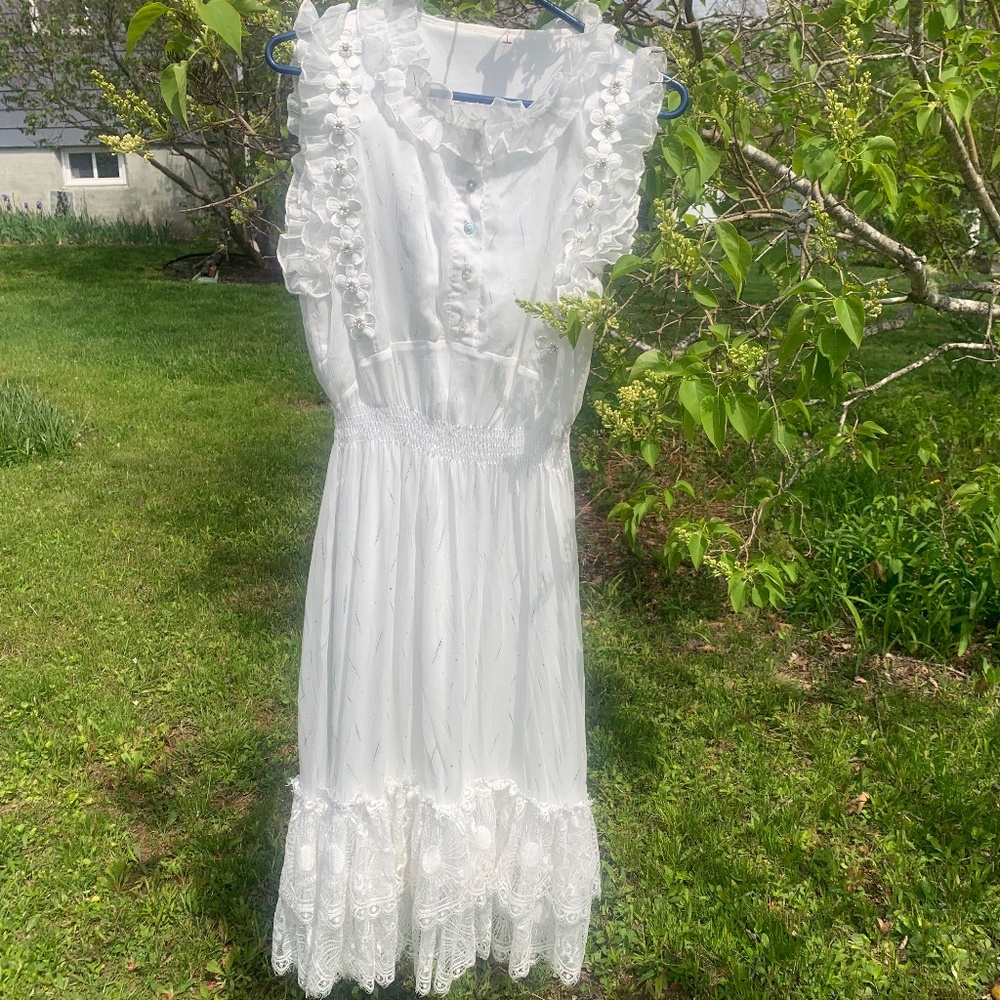 Boho wedding dress summer dress vintage!